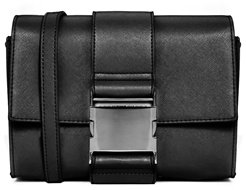 ASOS Cross Body Bag With Large Buckle Detail - Black