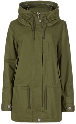 Marks and Spencer M&s Collection Pure Cotton Parka