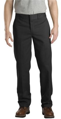 Dickies Men's Rigid Slim Straight Fit Pant, Black, 30X32