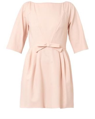 RED Valentino Crepe bow dress