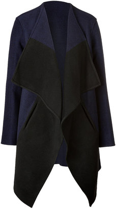 Closed Wool-Cashmere Open Silhouette Jacket
