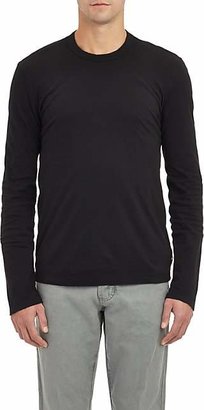 James Perse Men's Jersey Long Sleeve T-shirt - Black