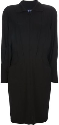 Thierry Mugler Vintage button down shirt dress