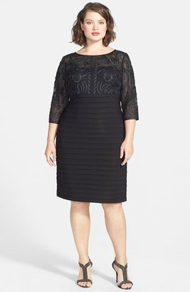 Adrianna Papell Passementerie Embellished Dress (Encore)