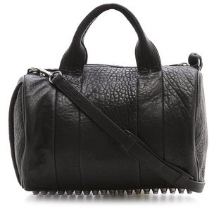 Alexander Wang Rocco Duffel with Silver Hardware