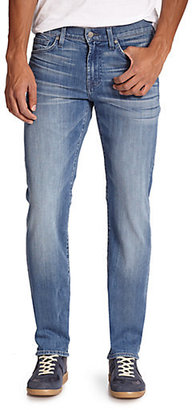 7 For All Mankind Luxe Performance: Slimmy Slim Straight-Leg Jeans