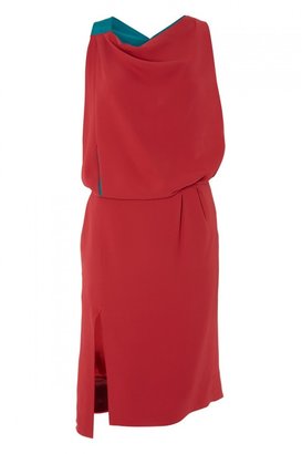 Louis Vuitton Silk Colour Block Dress