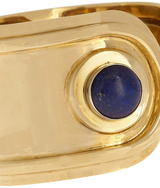 Pamela Love Oracle gold-tone, silver and lapis lazuli cuff
