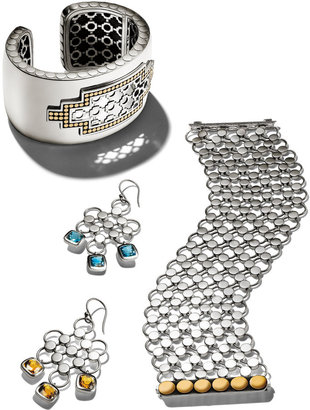John Hardy Dot Bracelet, Cuff, Drop Dot Earrings & Square-Drop Earrings