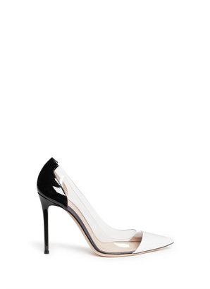 Gianvito Rossi Clear PVC patent leather pumps