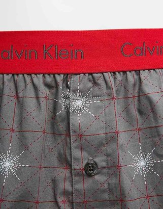 Call it SPRING Calvin Klein 2 Pack Woven Boxer Shorts Slim Fit