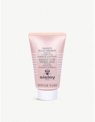 Sisley Radiant Glow Express Mask Cleansing with Red Clay Intensive Formula