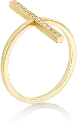 Ileana Makri Reversible 18-karat gold diamond ring