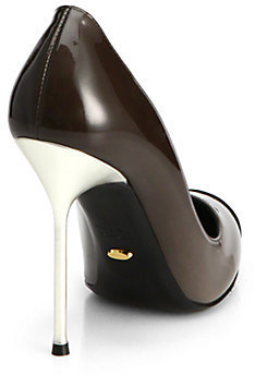 Sergio Rossi Lady Jane Patent Leather Pumps