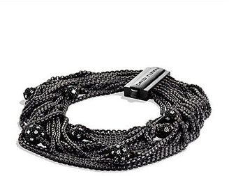 David Yurman Sixteen-Row Chain Bracelet with Diamonds