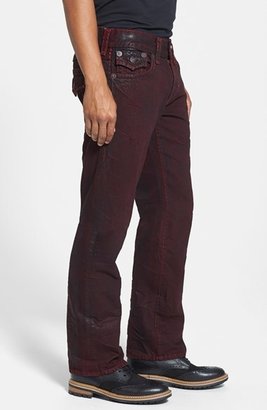 True Religion 'Ricky' Relaxed Fit Jeans (Aged Mahogany)