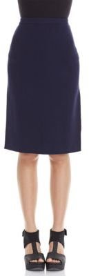 Eileen Fisher Petite Knee Length Silk Skirt