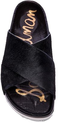 Sam Edelman Adora Sandal with Calf Fur