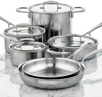 Zwilling J.A. Henckels Sensation 5-Ply Stainless Steel 10 Piece Cookware Set