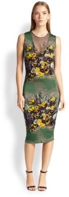 Jean Paul Gaultier Floral-Print Tank Dress