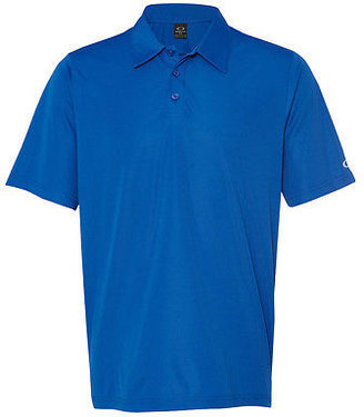 Oakley Men's Three Button Placket Short Sleeve Solid Basic Polo Shirt. 431954