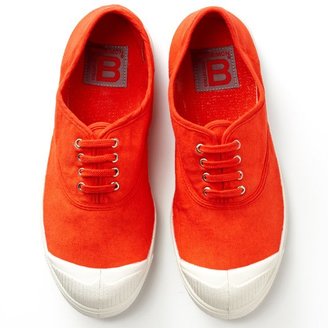 Bensimon Cotton Canvas Lace-up Tennis Shoes