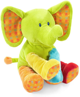 First Impressions Baby Toy, Baby Girls or Baby Boys Bright Plush Elephant