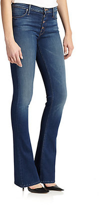 Mother The Runaway Skinny Flared Jeans