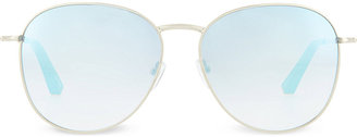 Matthew Williamson Mirrored Round Sunglasses - for Women