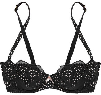 Agent Provocateur Mariana broderie anglaise balconette bra