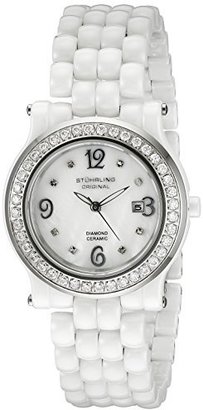 Stuhrling Original Women's 955.12E1W7 Vogue Audrey Grace Ceramic Bracelet Watch