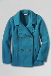 Classic Little Girls ThermaCheck-200 Fleece Peacoat-Teal Waters
