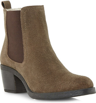Bertie Plush Suede Chelsea Ankle Boots - for Women