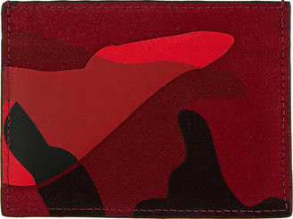 RED Valentino Valentino Red Camo Cardholder