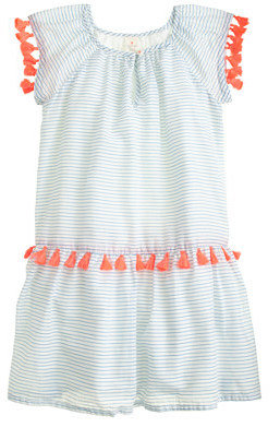 J.Crew Girls' stripe tassel dress