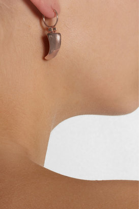 Dominic Jones Aari rose gold-plated claw earrings