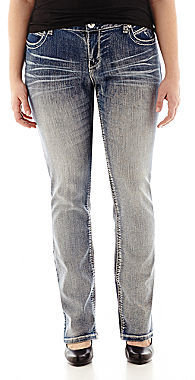 JCPenney Ariya Slim Bootcut Jeans - Plus