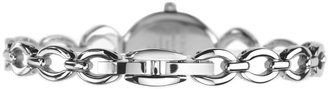 Sekonda 4684.27 Women's Pointed Oval Mother of Pearl Bracelet Strap Watch, Silver/Pink
