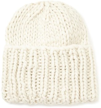 Forever 21 Chunky Knit Fold-Over Beanie