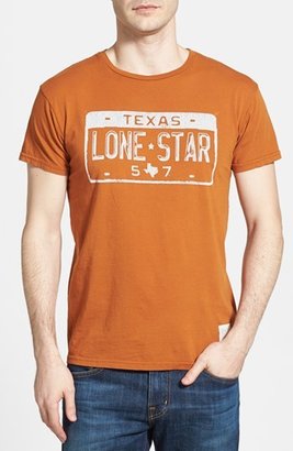 Retro Brand 20436 Retro Brand 'Texas License Plate' Cotton T-Shirt