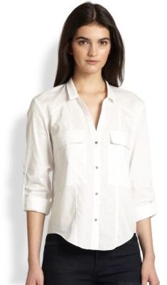 Helmut Lang Cotton Flannel Shirt