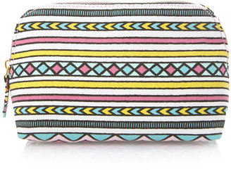 Forever 21 LOVE & BEAUTY Small Tribal Print Cosmetic Bag