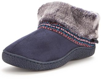 Isotoner Totes Fur Cuff Pillowstep Comfort Slipper Boots
