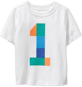 Old Navy "1" Tees for Baby
