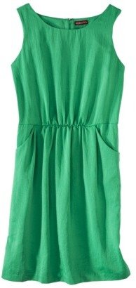 Merona Women's Gathered Waist Tank Dress w/Pockets - Assorted Colors