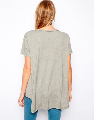 ASOS COLLECTION Trapeze Top with Seam Detail