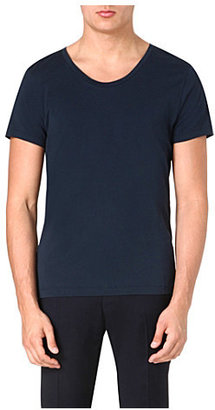 Acne Short-sleeved jersey t-shirt Navy