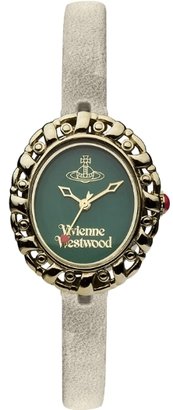 Vivienne Westwood Ladies Leather Strap Watch VV005GRGY