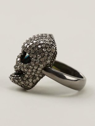 Christian Koban 'Skull' diamond ring