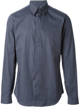 Calvin Klein COLLECTION concealed button fastening shirt